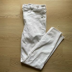 Abercrombie ultra high rise skinny jeans